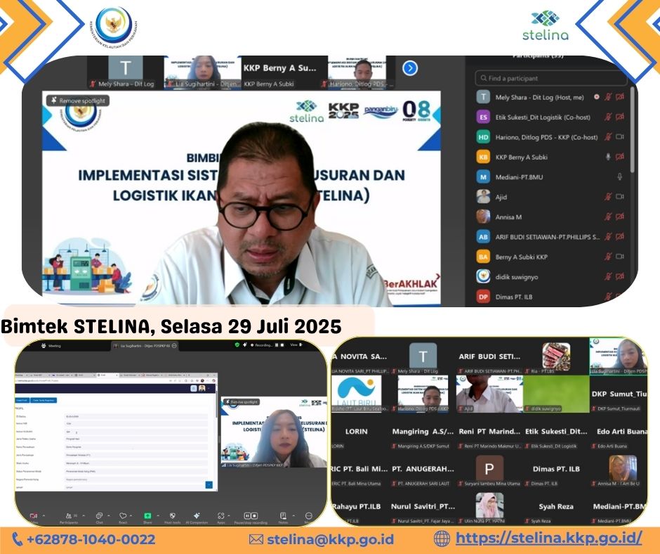 Bimbingan Teknis STELINA bagi Pelaku Usaha